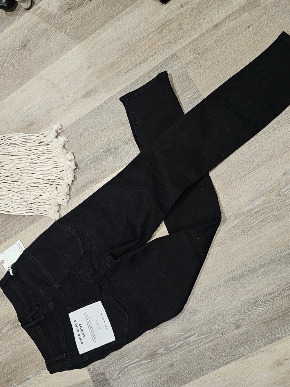 Black Women’s High-Rise Skinny Jeans - Classic Black